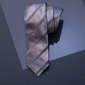 ERMENEGILDO ZEGNA Silk Stripe Tie